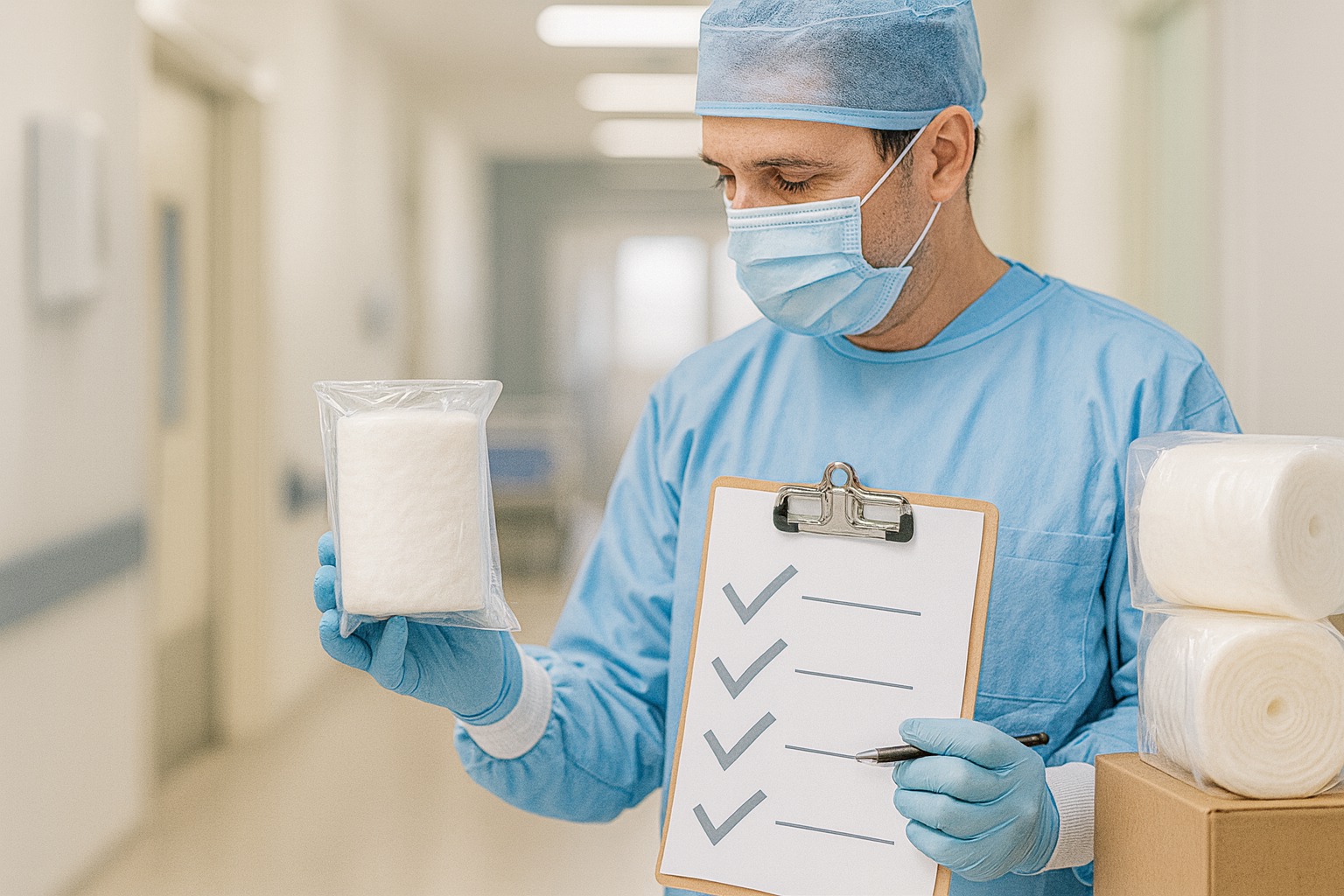 Care with pure cotton