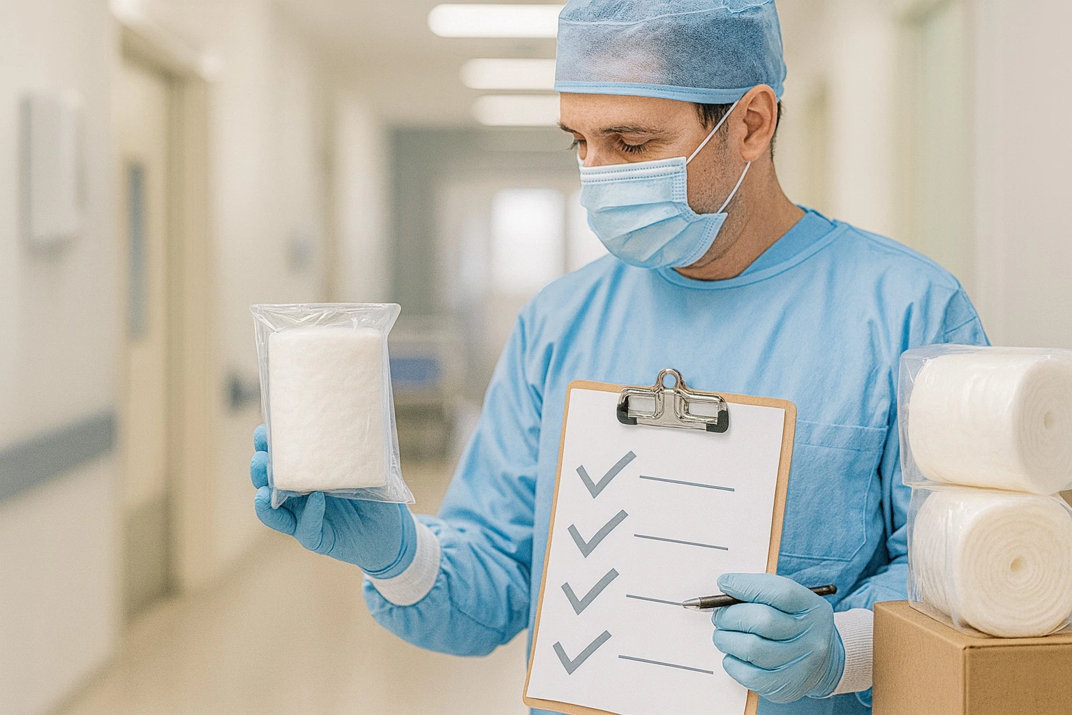 Care with pure cotton